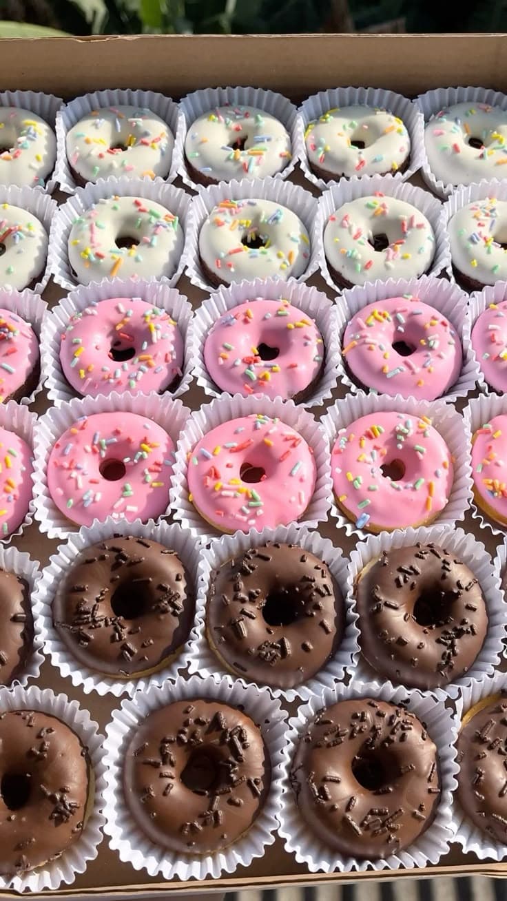 Cakes,mini donuts ,donuts